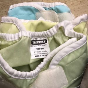4 Used Diaper Covers - 0-9 months